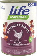 Mokra karma dla psów - Life Pet Care Life Dog Karma Mokra dla Psa Kurczak Serca Wątróbka 400g - miniaturka - grafika 1
