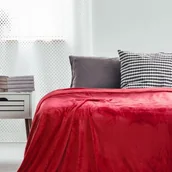 Koce i narzuty dla dzieci - Koc Mic 70x150 Czerwony DecoKing - miniaturka - grafika 1