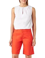 Spodenki damskie - s.Oliver bermudy damskie, Orange, 44 - miniaturka - grafika 1