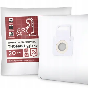 20x Worek do Odkurzacza Thomas Hygiene Syntetyczny Torba Worki Filtracyj G9 - Worki do odkurzaczy - miniaturka - grafika 1