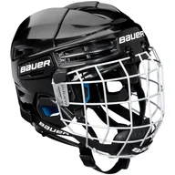 Hokej - Kask hokejowy Bauer Prodigy Combo Youth Czarny - miniaturka - grafika 1