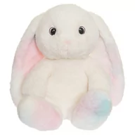 Maskotki i pluszaki - Teddykompaniet,  Pluszak Króliczek Cindi Kremowy Tęcza, 23cm - miniaturka - grafika 1