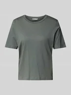 Koszulki i topy damskie - T-shirt o kroju regular fit z czystej bawełny model ‘ONLY’ - miniaturka - grafika 1