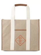 Torebki damskie - L.Credi - Damska torba shopper  Katha, beżowy - miniaturka - grafika 1