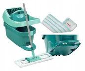 Miotły, szufle, mopy - Wiadro i mop płaski Leifheit Profi XL 42cm - miniaturka - grafika 1