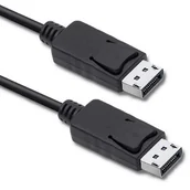 Huby USB - Qoltec Kabel DisplayPort v1.4 Qoltec męski DisplayPort v1.4 męski | 1,5m 50586 - miniaturka - grafika 1