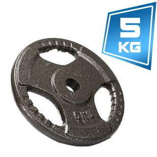 Obciążenie żeliwne 5 kg AbarQs - Obciążenia - miniaturka - grafika 1