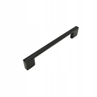 Meble modułowe i akcesoria - Uchwyt meblowy czarny 128 mm metalowy uchwyt do szafki szuflady do mebli ku - miniaturka - grafika 1