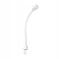 Lampy stojące - Nocna lampka led na wysięgniku biała z Usb neutralna Teo Orno - miniaturka - grafika 1