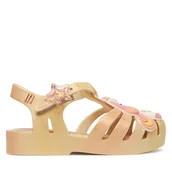 Buty dla dziewczynek - Sandały Melissa Mini Melissa Possession Uni Bb 37828 Żółty - miniaturka - grafika 1