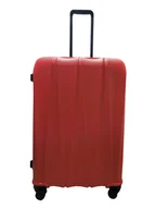 Walizki - Walizka twarda czerwona na 4 kółkach 85 L 50 x 75,5 x 29 cm - miniaturka - grafika 1