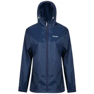 Kurtki i kamizelki sportowe damskie - Damska kurtka wiatrówka Regatta Wmn Pk It Jkt III Rozmiar: 6XL / Kolor: ciemnoniebieski - miniaturka - grafika 1