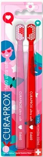 Curaprox Curadent CS 5460 Love szczoteczki do zębów ultra miękkie 2 sztuki |  od 229zł! <p>Curadent</p> - Końcówki do szczoteczek elektrycznych - miniaturka - grafika 2