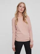 Swetry damskie - Vero Moda Sweter w kolorze jasnoróżowym - miniaturka - grafika 1