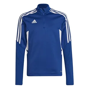 adidas Unisex Kids Track Top Con22 Tr Top Y, Royblu/White, HA6274, 116 EU - Koszulki i topy damskie - miniaturka - grafika 1
