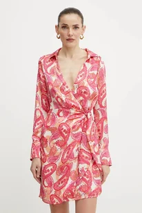 Morgan sukienka RESTA.F kolor różowy mini prosta RESTA.F - Sukienki - miniaturka - grafika 1