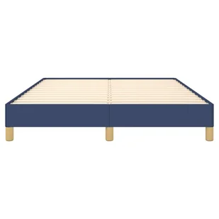 Lumarko Rama łóżka, niebieska, 140 x 200 cm, obita tkaniną - Łóżka - miniaturka - grafika 6