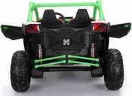 Pojazdy elektryczne dla dzieci - Ramiz Pojazd Buggy SR SUPER 66 Zielony - miniaturka - grafika 1