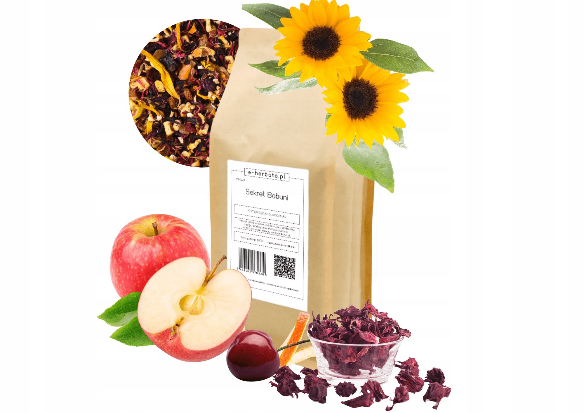 Herbata owocowa 0,5 kg Sekret Babuni