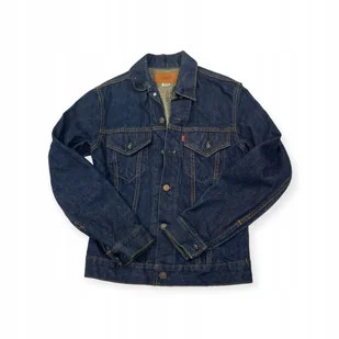 Jeansowa kurtka damska guziki Levi's 34 - Kurtki damskie - miniaturka - grafika 1