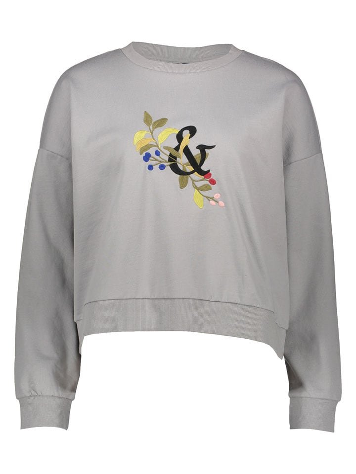 Vero Moda Bluza w kolorze szarym