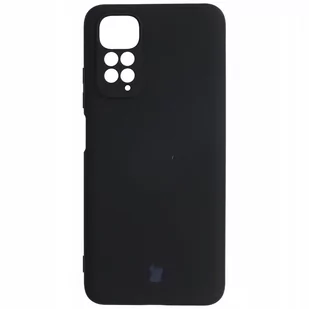 Bizon Etui Case Silicone Xiaomi Redmi Note 11/11S czarne BCSRN11/SBK - Etui i futerały do telefonów - miniaturka - grafika 1