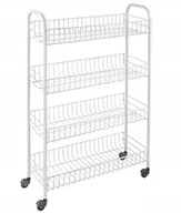 Szafki łazienkowe - 4-poziomowy stojak do łazienki Metaltex Laundry, 23x84 cm - miniaturka - grafika 1