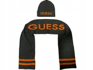 Czapki damskie - GUESS KOMPLET ZESTAW CZAPKA SZALIK ZIMA PREZENT - miniaturka - grafika 1