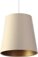 Lampy sufitowe - Lampa wisząca Lumes Kremowo-złota elegancka lampa wisząca glamour - S405-Arva - miniaturka - grafika 1
