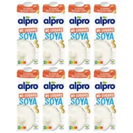 Napoje roślinne - Alpro Napój Sojowy Bez Cukru zestaw 8 x 1 l - miniaturka - grafika 1