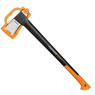 Fiskars zestaw siekiera do rozłupywania X25 + piłka Xsharp SW73 - Siekiery - miniaturka - grafika 1