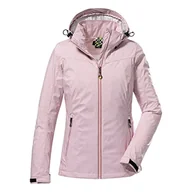 Kurtki damskie - Killtec Damska kurtka softshell/kurtka outdoorowa z odpinanym kapturem KOS 103 WMN SFTSHLL JCKT, drewno różowe, 36, 38014-000 - miniaturka - grafika 1