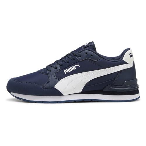 PUMA Unisex St Runner V4 Nl Sneaker, Club Navy PUMA White, 46 EU
