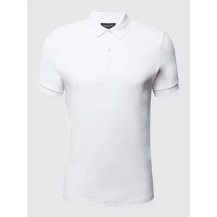 Koszulki męskie - Koszulka polo z bawełny ekologicznej model Paris - Selected Homme - grafika 1
