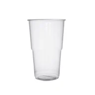 Balony i akcesoria - Kubki Jednorazowe Pp Do Piwa 500Ml Bezbarwne 50Szt - miniaturka - grafika 1
