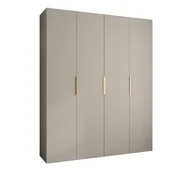 Szafy - Szafa czterodrzwiowa Como 4 200 gł.40 kaszmir+złoty - miniaturka - grafika 1