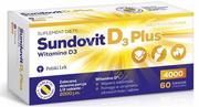 Witaminy i minerały - Polski Lek Sundovit D3 Plus 4000 j.m x 60 tabl - miniaturka - grafika 1