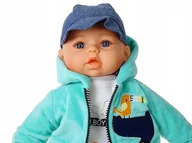 Lalki dla dziewczynek - Śliczna Lalka Mówi Po Polsku Smoczek Bobas 5067 - miniaturka - grafika 1