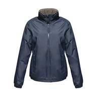Kurtki damskie - Regatta damska profesjonalna damska kurtka z kapturem wodoodporna polarowa podszewka bomberka z ukrytym kapturem kurtka granatowy Size: 14 - miniaturka - grafika 1
