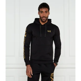 EA7 Bluza Regular Fit - Bluzy męskie - miniaturka - grafika 1
