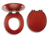 Deski sedesowe - Novaservis Prestige - Deska sedesowa Lyra, Softclose, drewno fornirowane WC/SOFTORECHLY - miniaturka - grafika 1