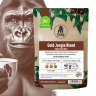 Kawa - Kawa ziarnista Gold Jungle Blend 1 kg Arabika świeżo palona - miniaturka - grafika 1
