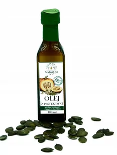 Olej dyniowy z pestek dyni 100ml NaturOil - Zdrowa żywność - miniaturka - grafika 1