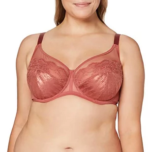 Maison Lejaby - No de Two - Biustonosz z fiszbinami, róża, 85D - Biustonosze - miniaturka - grafika 1