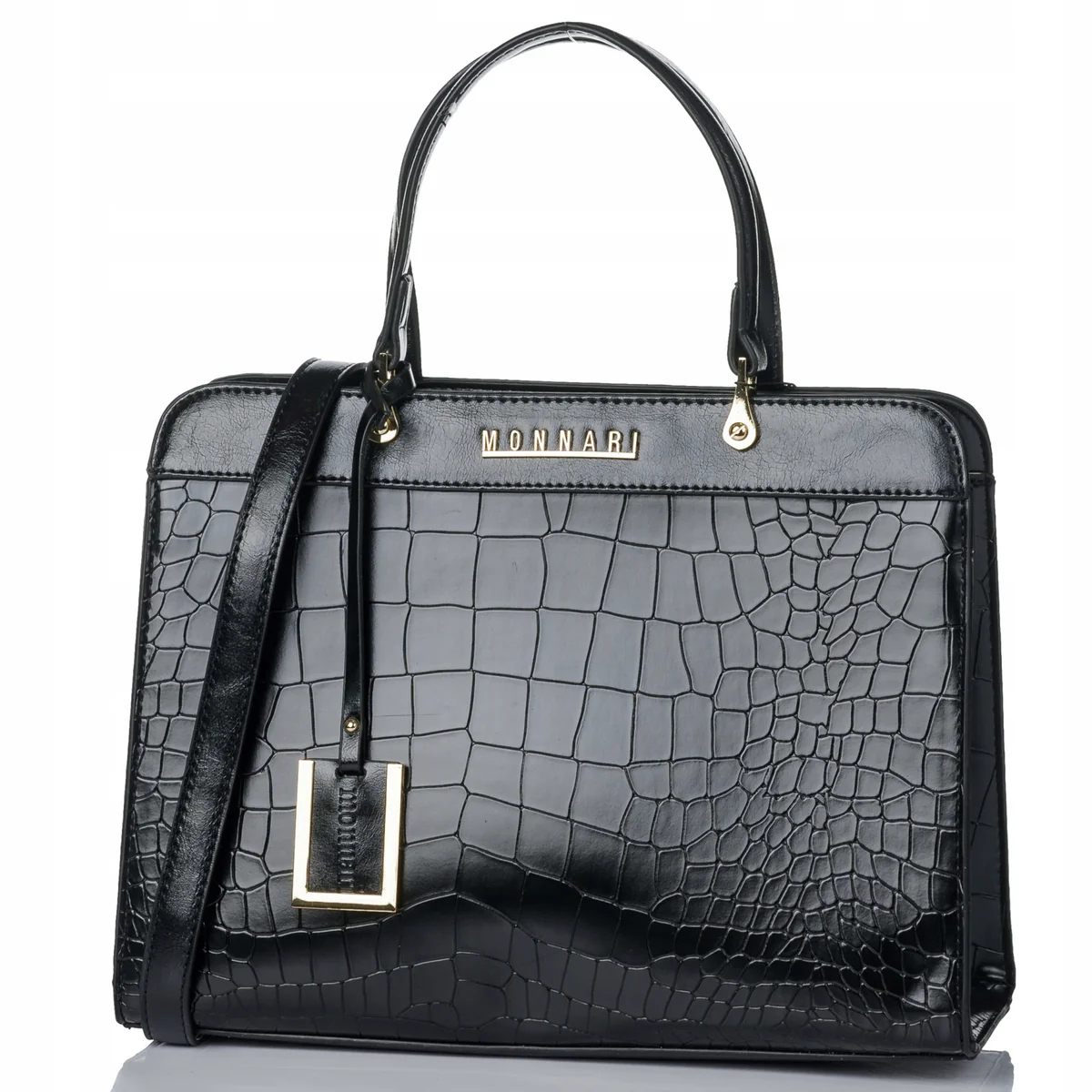 Aktówka Elegancka torba damska MIEJSKA SHOPPER POJEMNA MONNARI PREMIUM