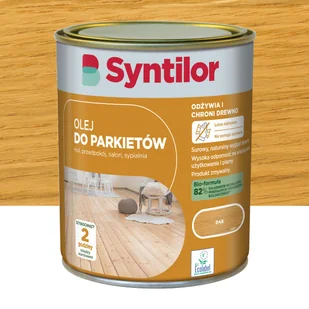 Oleje do parkietów dąb 1 l Syntilor - Farby i impregnaty do drewna - miniaturka - grafika 1