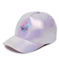 Czapki dla dzieci - Czapka z daszkiem Nelli Blu LA395-13702 Fioletowy - miniaturka - grafika 1