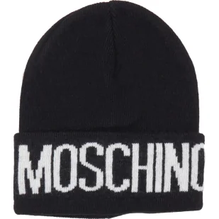 Moschino Czapka | z dodatkiem wełny i kaszmiru - Czapki damskie - miniaturka - grafika 1