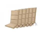 Poduszki ogrodowe - CITY 4417 wysoki - zestaw 6 sztuk - poduszek na fotele i krzesła - miniaturka - grafika 1