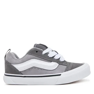 Tenisówki Vans Knu Skool VN000CYUI5G1 Szary - Buty dla dziewczynek - miniaturka - grafika 1
